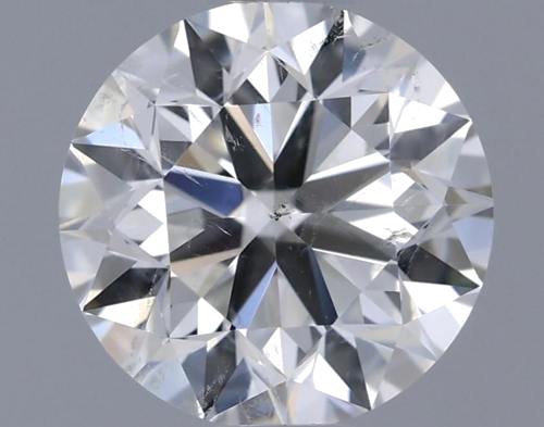0.7 carat F-SI2 Very Good cut Natūralus Round Deimantas (1)