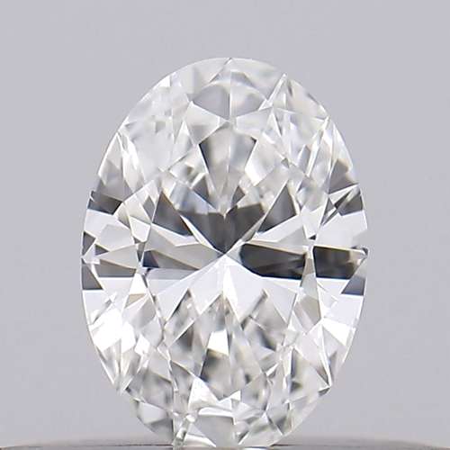 0.2 carat F-VVS2 Natūralus Oval Deimantas (1)
