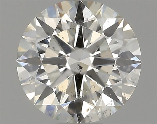 0.57 carat J-SI2 Excellent cut Natūralus Round Deimantas (1)