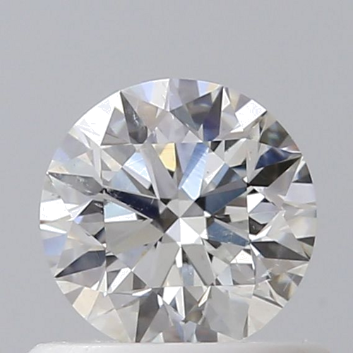 0.53 carat G-SI2 Excellent cut Natūralus Round Deimantas (1)