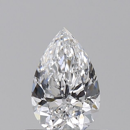 0.52 carat D-VS1 Natūralus Pear Deimantas (1)