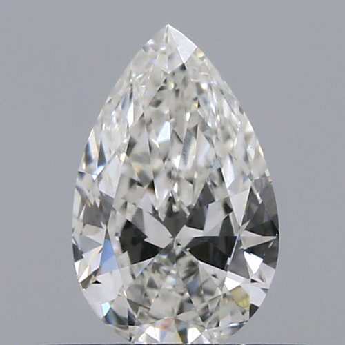 0.37 carat H-VVS1 Natūralus Pear Deimantas (1)