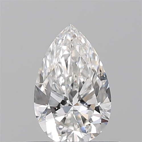 0.56 carat F-VS2 Natūralus Pear Deimantas (1)