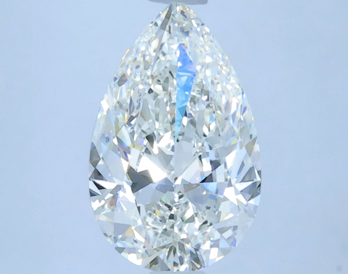 1.31 carat H-IF Natūralus Pear Deimantas (1)
