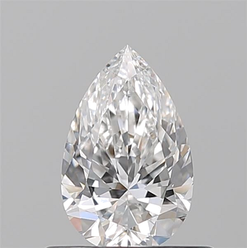 0.53 carat E-VS2 Natūralus Pear Deimantas (1)