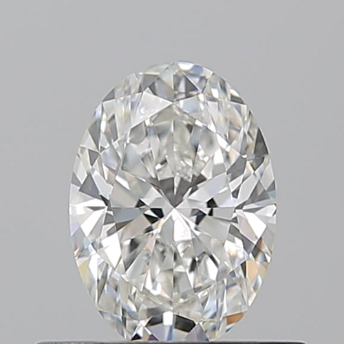0.5 carat G-VVS2 Natūralus Oval Deimantas (1)