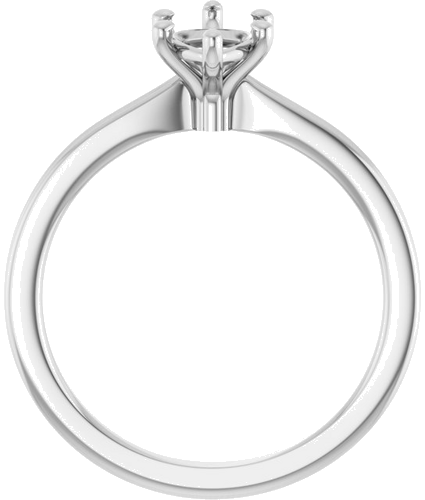 Sužadėtuvių Žiedas 14k white gold Marquise 10mm x 5mm (2)
