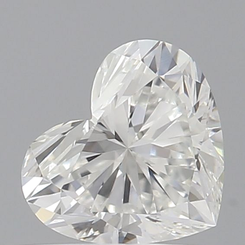 0.5 carat F-VS1 Natūralus Heart Deimantas (1)