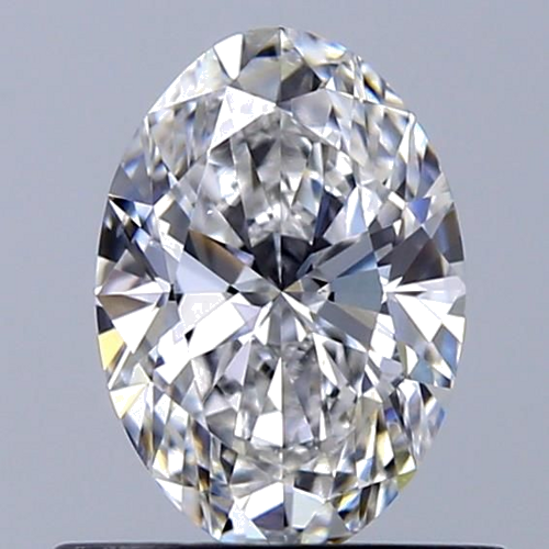 0.6 carat E-VS2 Natūralus Oval Deimantas (1)