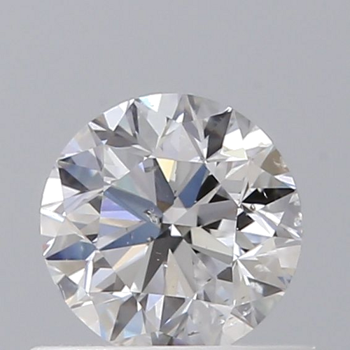 0.5 carat D-SI2 Very Good cut Natūralus Round Deimantas (1)