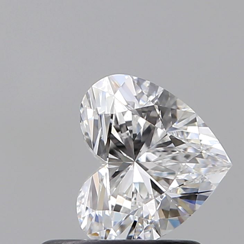 0.66 carat D-VVS1 Natūralus Heart Deimantas (1)
