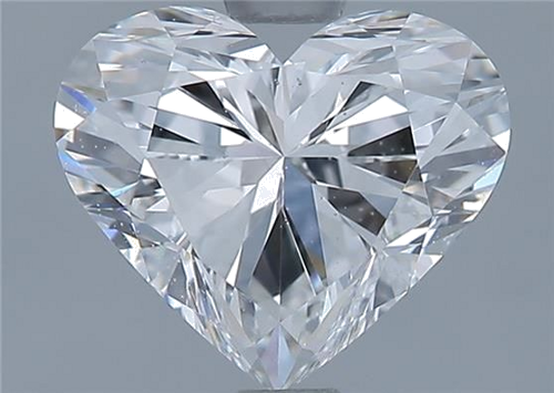 1.5 carat E-VS2 Natūralus Heart Deimantas (1)