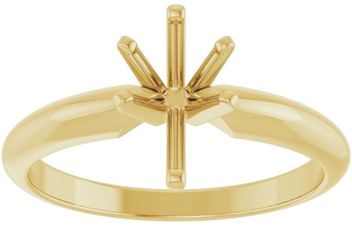 Sužadėtuvių Žiedas „Solitaire“ 14k yellow gold Pear 8.5mm x 5mm (3)