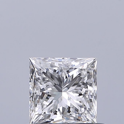 0.55 carat D-VS1 Natūralus Princess Deimantas (1)