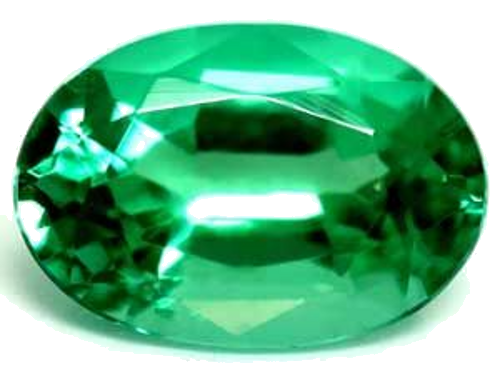 0.47 carat GREEN Oval Smaragdas (1)