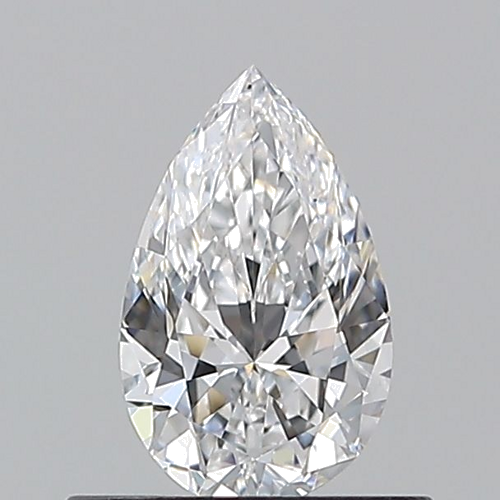 0.5 carat D-VS2 Natūralus Pear Deimantas (1)