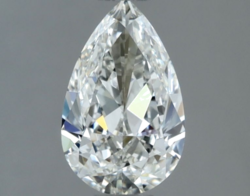 0.8 carat I-VVS2 Natūralus Pear Deimantas (1)