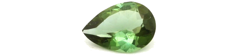 0.65 carat GREEN Pear Tourmaline (1)