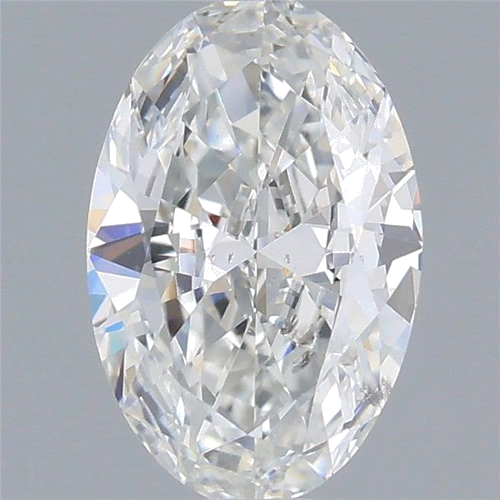 0.5 carat E-SI2 Natūralus Oval Deimantas (1)