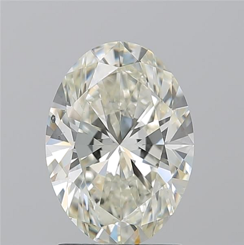 2.02 carat K-SI2 Natūralus Oval Deimantas (1)