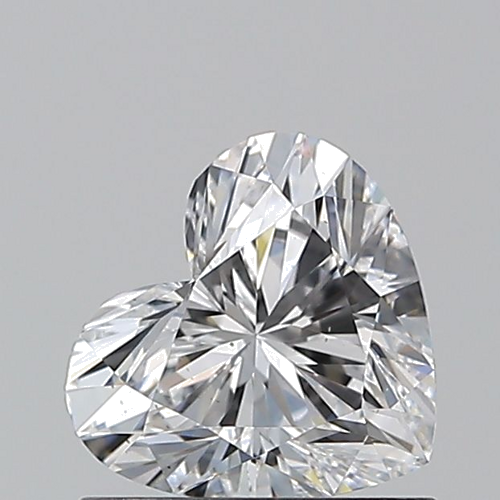 0.8 carat D-VS2 Natūralus Heart Deimantas (1)