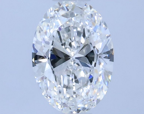 0.5 carat E-VVS1 Natūralus Oval Deimantas (1)