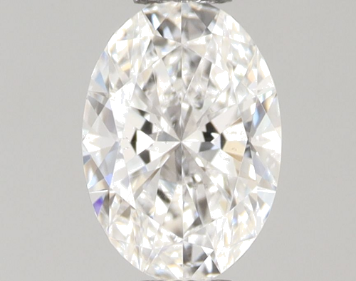 0.5 carat E-SI1 Natūralus Oval Deimantas (1)