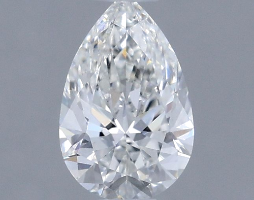 0.4 carat G-VS2 Natūralus Pear Deimantas (1)