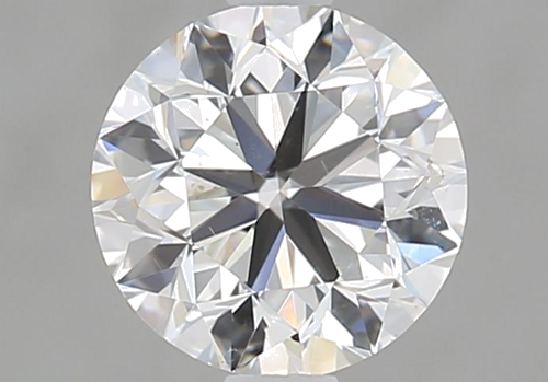0.9 carat F-SI1 Very Good cut Natūralus Round Deimantas (1)