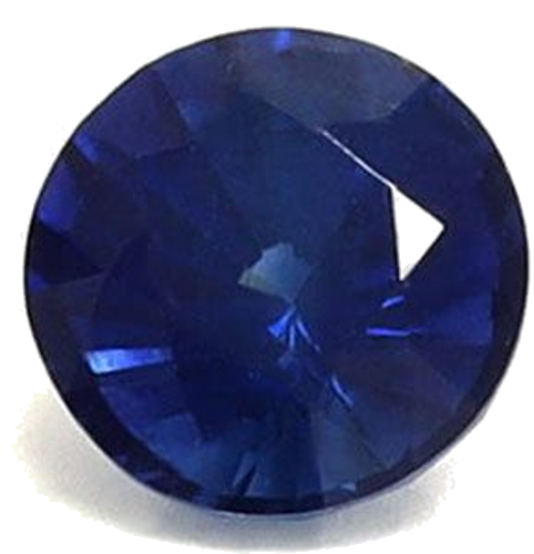 0.68 carat BLUE Round Safyras (1)