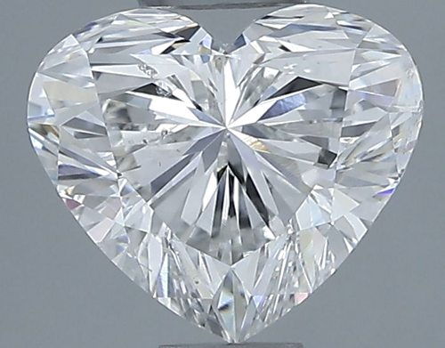 1.81 carat G-SI2 Natūralus Heart Deimantas (1)
