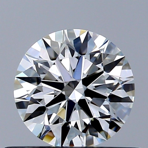 0.51 carat H-VVS1 Excellent cut Natūralus Round Deimantas (1)
