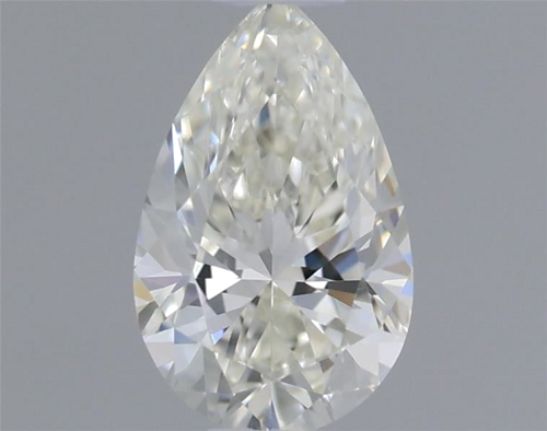 0.3 carat H-VVS1 Natūralus Pear Deimantas (1)