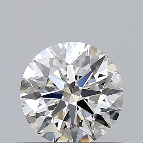 0.5 carat H-VS2 Excellent cut Natūralus Round Deimantas (1)