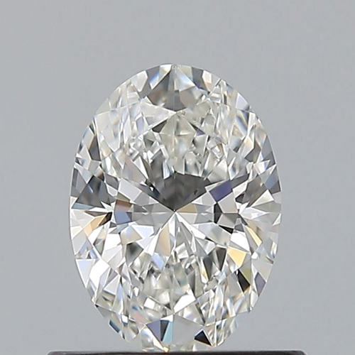 0.6 carat G-VS2 Natūralus Oval Deimantas (1)