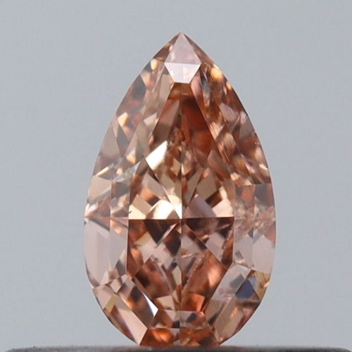 0.25 carat Fancy Pink-SI2 Natūralus Pear Deimantas (1)