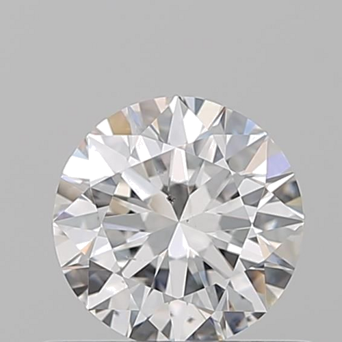 0.58 carat F-SI1 Excellent cut Natūralus Round Deimantas (1)