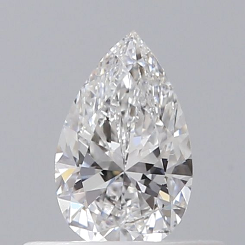 0.31 carat D-VS2 Natūralus Pear Deimantas (1)