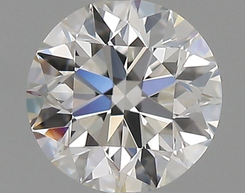 0.46 carat F-VVS1 Excellent cut Natūralus Round Deimantas (1)