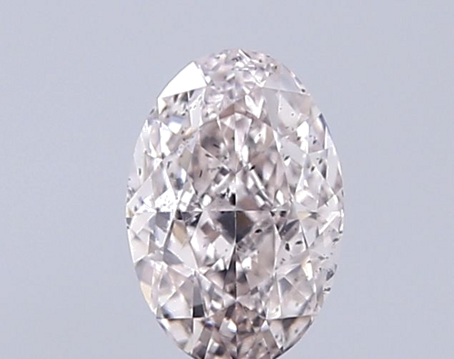 0.4 carat Fancy Light Pinkish Brown-SI2 Natūralus Oval Deimantas (1)