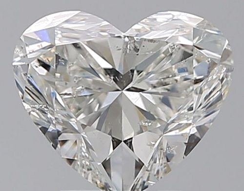 2.5 carat I-SI2 Natūralus Heart Deimantas (1)