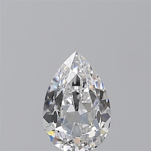 1.0 carat D-VS1 Natūralus Pear Deimantas (1)
