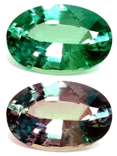 0.4 carat GREEN Oval Alexandrite (1)