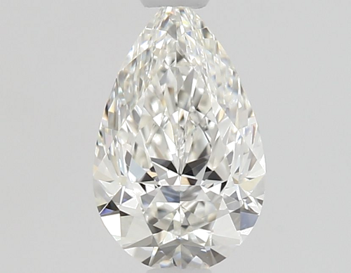 0.6 carat G-VVS2 Natūralus Pear Deimantas (1)