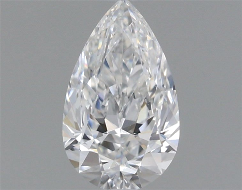 0.51 carat E-SI1 Natūralus Pear Deimantas (1)