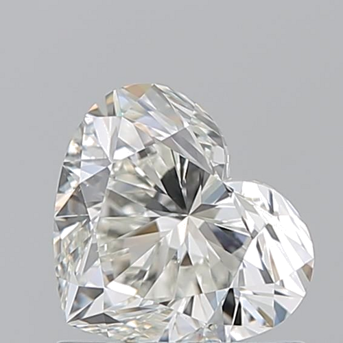 1.01 carat J-VS2 Natūralus Heart Deimantas (1)