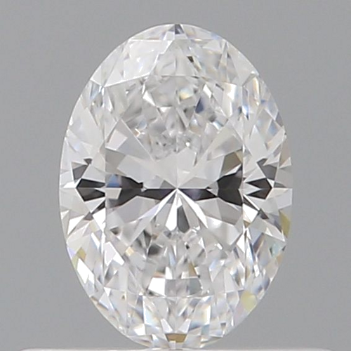 0.4 carat D-VVS2 Natūralus Oval Deimantas (1)