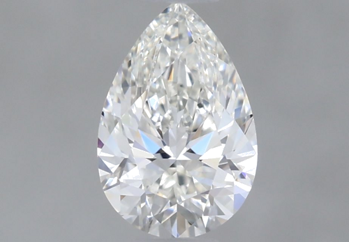 0.45 carat H-VS1 Natūralus Pear Deimantas (1)