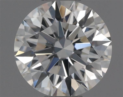 0.37 carat G-VVS1 Excellent cut Natūralus Round Deimantas (1)