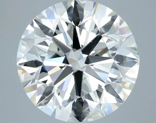 7.02 carat K-SI1 Excellent cut Natūralus Round Deimantas (1)